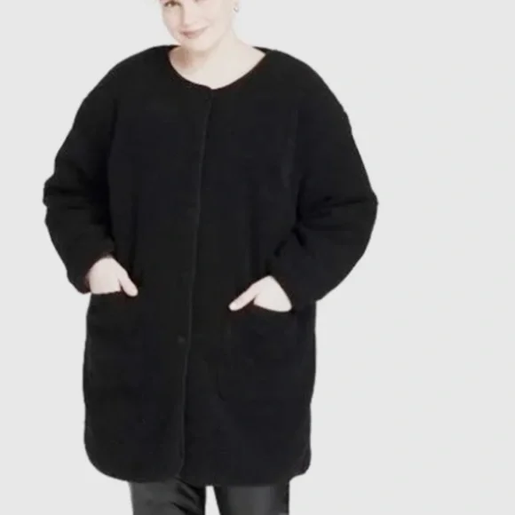 🆕🌸AVA & VIV Sherpa Coat🌸 - Picture 2 of 13